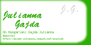 julianna gajda business card